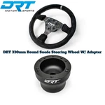 Drt Motorsports 330mm Round Steering Wheel Suede W Adaptor Rzr Xpedition X3. Fixed Price $260.00.