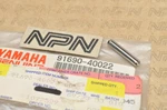 Nos Yamaha Yfg350 Yfm350 Yfs200 Yfz350 Lever Spring Pin 91690-40022. Fixed Price $2.20.