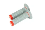 Renthal Soft/firm For Mx Dual Compound Grips Tapered 1/2 Waffle - Gray/red. Fixed Price $29.59.