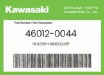 Kawasaki Genuine Holder-handle,upp - 46012-0044. Fixed Price $23.58.