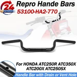 For Honda Atc 250r 350x 200x 250sx Repro Handle Bars 53100-ha2-770 Handlebars Us. Fixed Price $37.49.