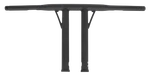 Burly Folsom Bar 12" B12-5505tb. Fixed Price $285.71.