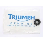 Triumph Rubber Bar End Part Number - T2049260. Fixed Price $12.99.
