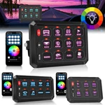 Rgb 6/8/12 Gang Switch Panel Led Light App Bluetooth Control For Can-am Maverick. Fixed Price $109.19.
