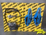Can-am Blue Wind Deflector Hand Guard Kit W/ Mounting Complete Wrap Around. Fixed Price $162.50.