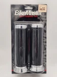 Bikemaster Black Touring Chrome Trim Foam Hand Grips 17-0570. Fixed Price $28.99.