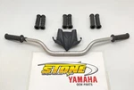 Oem Yamaha Silver 5d3-13 Handlebars 1 1/8" Handle Bars Fatbars Fat + Grips. Fixed Price $15.00.