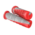 Scott Usa Deuce Atv Grips Red/gray 217892-5858. Fixed Price $24.99.