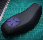 Kawasaki Brute Force 300 Seat Cover 2012 To 2026 Purple Black Vinyl. Fixed Price $59.99.