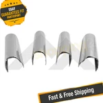 Crown Rt27039 Chrome Steering Wheel Accents For 2007-2010 Jeep Wrangler Jk. Fixed Price $33.50.