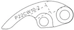 Speedwerx P22cw10-68-2 Ripper Series Weights. Fixed Price $191.43.