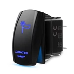 5 Pin Laser Lighted Whip Rocker Switch On-off Led Light 12v For Atv Utv Polaris. Fixed Price $12.50.