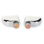 La Choppers Chrome 1 In. Handlebar Riser Extensions - La-7416-01. Fixed Price $112.49.