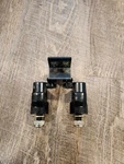 2005 Polaris Predator 50 Handlebar Handle Clamps Mounts Clamp Rh Lh. Fixed Price $20.00.