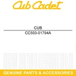 Cub Cadet 503-01794a Inside Door Handle Kit Left Challenger Mx750 Mx550 Eps 4x4. Fixed Price $13.95.