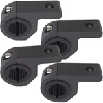 Motorcycle Aluminum Mounting Bracket Kit Tube Clamp 4pcs 0.75" 1" 1.25" Bullb.... Fixed Price $29.85.