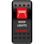 Moose Offroad Rocker Switch - Roof Light Red 2106-0450. Fixed Price $26.52.