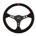 Grant 695 Steering Wheel - Suede Series 13-3/4 In 3-spoke 3-1/2 Dish. Fixed Price $123.76.