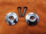 2001-2019 Triumph Bonneville T100 Handlebar Bar End Caps W Bolts. Fixed Price $19.95.