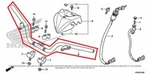 New Oem Honda Trx 90 Trx90 Handlebar Handle Steering. Fixed Price $124.95.