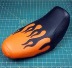 Kawasaki Brute Force 300 Seat Cover 2012 To 2026 Orange Black Vinyl. Fixed Price $79.99.