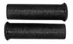 Emgo International Metalflake Black Grip Set - Part No. 42-21120. Fixed Price $13.35.