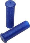 Emgo Star Fire Flake Grips 7/8" Blue 42-21123. Fixed Price $22.99.