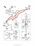 New Oem Kawasaki Kfx 700 Kfx700 Handlebar Handle Steering Gray. Fixed Price $99.95.