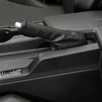 Show Chrome Black W/black Stitching E-brake Handle Cover - H44-6bk. Fixed Price $39.05.