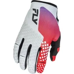 Fly Racing Kinetic Gloves - Grey/red/purple/black 3xl 379-4133x. Fixed Price $40.88.