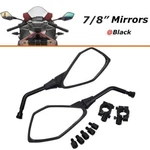 Black Plastic Side Rearview Mirrors For 50cc-250cc Atv Dirt Bike Go Kart Scooter. Fixed Price $22.99.