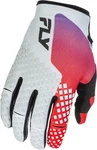 Fly Racing 379-4133x Kinetic Gloves Grey/red/purple/black 3x. Fixed Price $38.42.