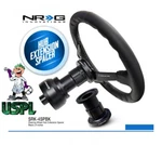 Nrg Innovations 4" Steering Wheel Hub Black Spacer Srk-4spbk + Uspl Sticker. Fixed Price $66.00.