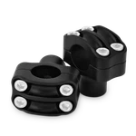 Burly B12-8011tb Reaper Riser Clamp 1-1/2in Tall For 1in Handlebars. Fixed Price $119.95.
