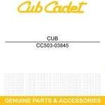 Cub Cadet 503-03845 Right Door Handle Challenger M550 M750 4x4 Eps Vehicles. Fixed Price $14.95.
