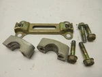 1987 Honda Trx200 Trx 200 Sx Fourtrax Steering Handlebar Holder Clamps. Fixed Price $10.36.