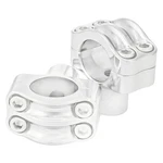 Roland Sands Chrome Nostalgia 1-1/4" Bar 4-bolt 1" Risers Harley 0208-2051-ch. Fixed Price $186.95.