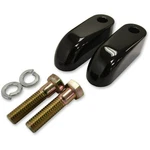 La Choppers Gloss Black 2 In. Handlebar Riser Extensions - La-7416-02b. Fixed Price $123.74.