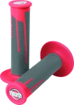 Protaper Full Diamond Clamp-on Dirt Bike Grips Red/dark Grey. Fixed Price $28.65.