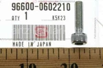 1987-2007 Honda Shadow Magna Interceptor Socket Bolt (6x22) 96600-06022-10 Oem. Fixed Price $24.99.