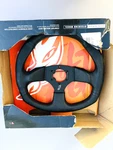 Dragonfire Racing Steering Wheels 522162 D-shaped Vinyl Iron Series Black. Fixed Price $64.26.