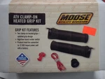 Moose Atv Clamp-on Heated Grip Kit #0631-0187. Fixed Price $72.99.