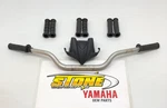 Oem Yamaha Silver 5d3-13 Handlebars 1 1/8" Handle Bars Fatbars Fat + Grips. Fixed Price $15.00.