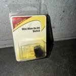 Jr Products 12815 Black Spst Mini Mom-on/off Switch. Fixed Price $10.00.