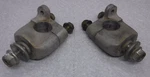 Rubicon 500 Handlebar Handle Bar Mount Clamps 7/8 From 2001 Honda. Fixed Price $7.19.