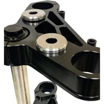Pro-one Perf.mfg. Handlebar Riser Damper Kit, With Raw Billet Alumcaps,. Fixed Price $30.11.