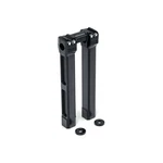 Kuryakyn 12inch Billet Handlebar Risers Black. Fixed Price $189.29.