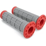 Renthal G169 Atv Handlebar Grips - Dual Compound, Half Waffle, Grey / Red. Fixed Price $30.10.