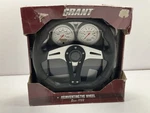 Grant 490 D-shaped Racing Steering Wheel With 1.5" Dish, 13.75" X 11.75". Fixed Price $98.96.