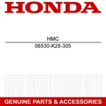 Honda 06530-k28-305 Left Handle Grip Kit. Fixed Price $15.95.
